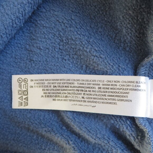 ARIAT Womens Rebar Graphic Hoodie Jacket Size L Blue Pullover - Picture 11 of 12